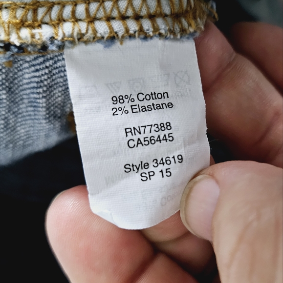 J. CREW | stretch denim raw hem jean shorts - Picture 4 of 5